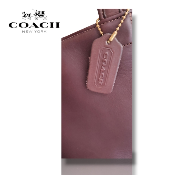 Coach 9305 Costa Rica Brown Leather 90's Y2K Bleeker Shoulder Bag - Picture 11 of 12